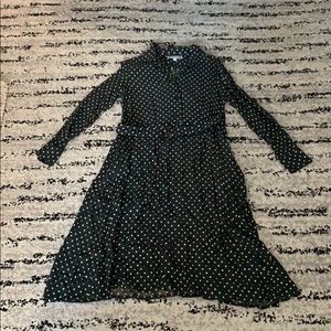 Long sleeves vintage dress